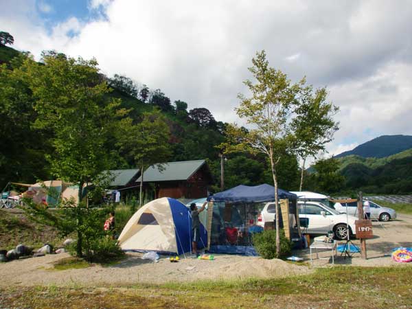 白い森オートキャンプ場